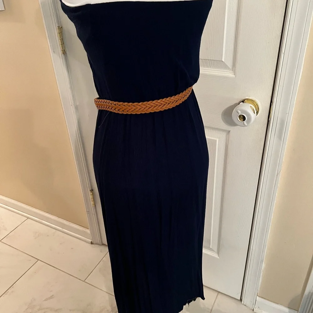 Navy New York and Company dress - Picture 3 of 4